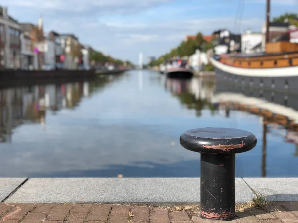 Canal Assen Drenthe Nizozemsko — Stock fotografie