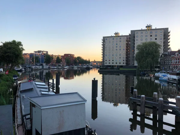 Oosterhaven Groningen Netherlands — Stock Photo, Image