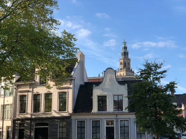 Oude Stad Groningen Nederland — Stockfoto