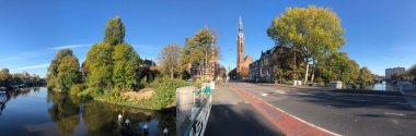 Hollanda, Groningen 'den Panorama