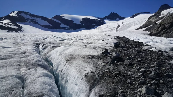 Eis Und Schnee Jotunheimen Nationalpark Norwegen — Stockfoto