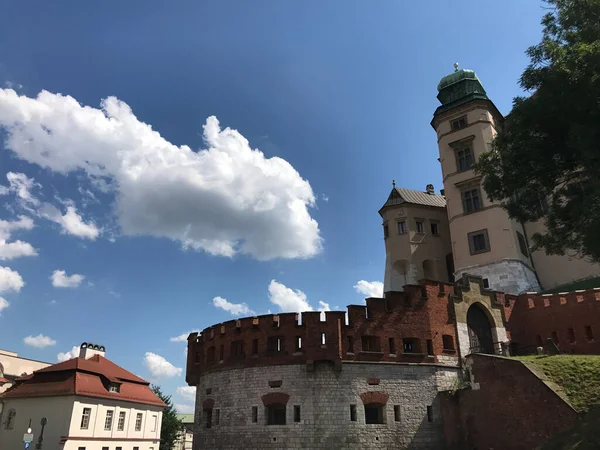 Königsschloss Wawel Krakau Polen — Stockfoto