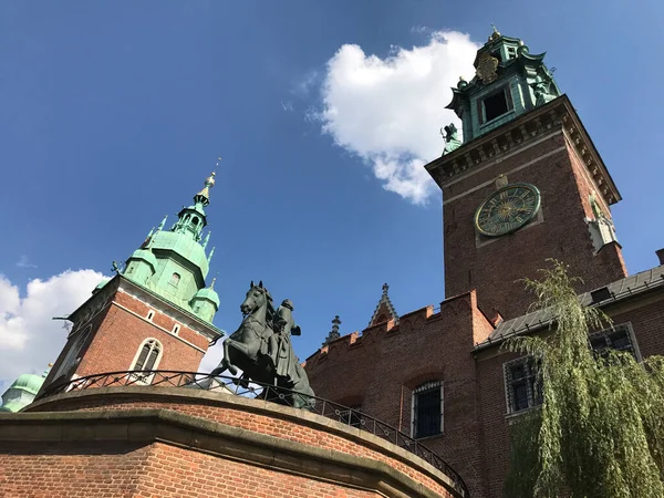 Königsschloss Wawel Krakau Polen — Stockfoto