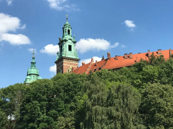 Königsschloss Wawel Krakau Polen — Stockfoto