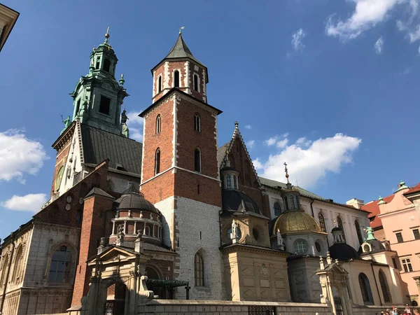 Wawel Cathedral Στην Κρακοβία Πολωνία — Φωτογραφία Αρχείου