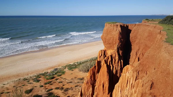 Plaża Praia Poo Velho Portugalii — Zdjęcie stockowe