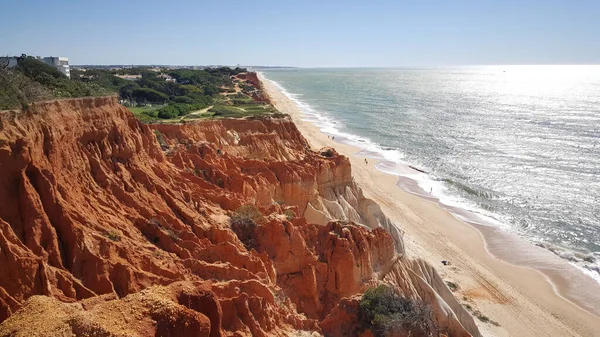 Plaża Praia Poo Velho Portugalii — Zdjęcie stockowe