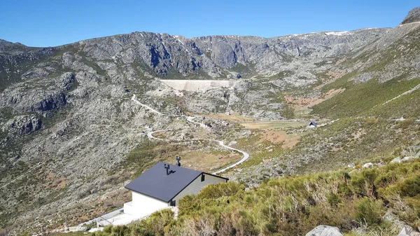 Cordillera Del Parque Natural Serra Estrela Portugal — Foto de Stock