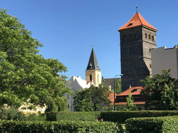 Wodrna Staromstsk Von Der Karlsbrücke Aus Gesehen — Stockfoto