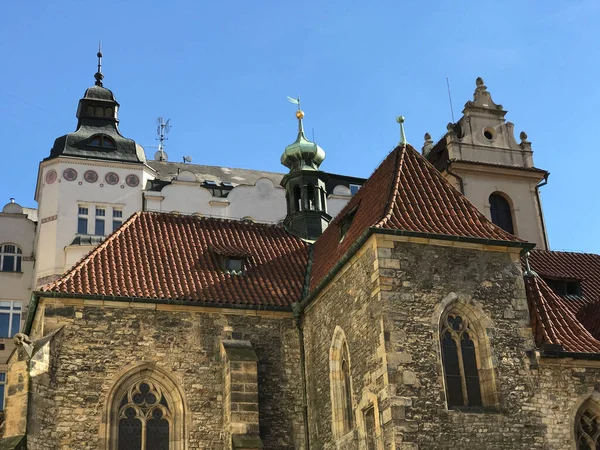Εκκλησία Του Αγίου Μαρτίνου Στο Τείχος Της Πράγας Τσεχική Δημοκρατία — Φωτογραφία Αρχείου