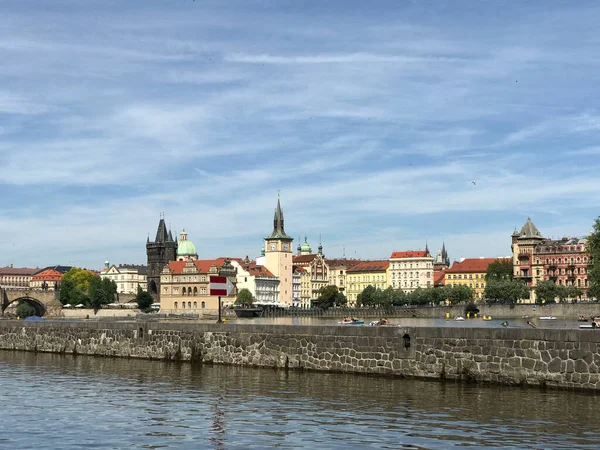 Rivière Vltava Prague République Tchèque — Photo