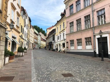 Eski Ljubljana Slovenya kasabası