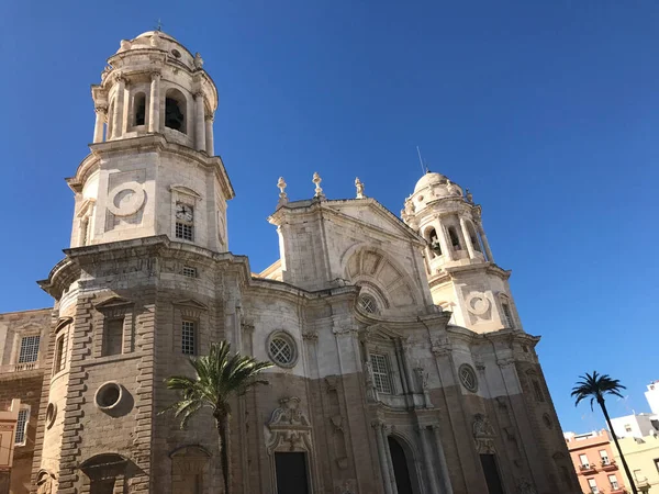 西班牙加的斯卡迪兹大教堂 — 图库照片