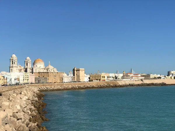 Baai Van Cadiz Cadiz Spanje — Stockfoto