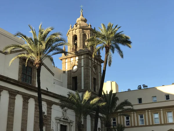 Church Santiago Cadiz Spain — Stock Photo, Image