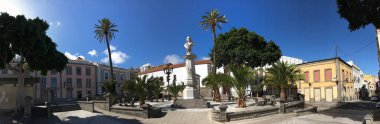 Las Palmas Gran Kanarya Adaları Plaza de San Francisco 'dan Panorama