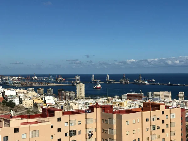 Haven Van Las Palmas Gran Canaria — Stockfoto