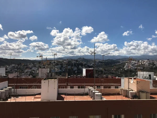 Городское Жилье Лас Пальмас Гран Канария — стоковое фото