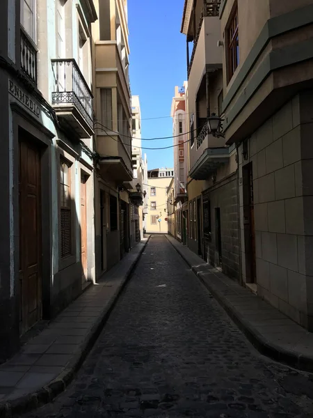 Ulica Starym Mieście Las Palmas Gran Canaria — Zdjęcie stockowe