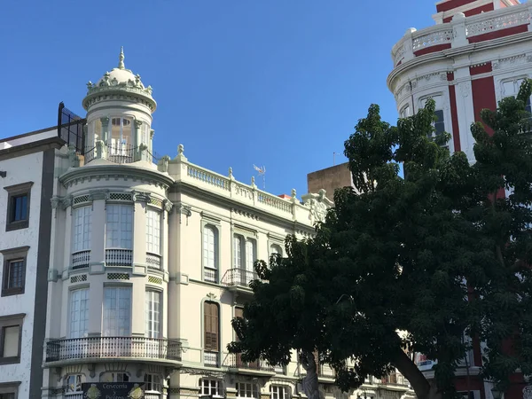 Architecture Dans Vieille Ville Las Palmas Gran Canaria — Photo