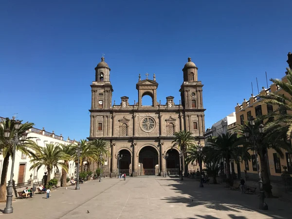 大加那利亚拉斯帕尔马斯大教堂 — 图库照片