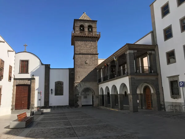 Las Palmas Grand Canaria San Agustin Meydanı — Stok fotoğraf