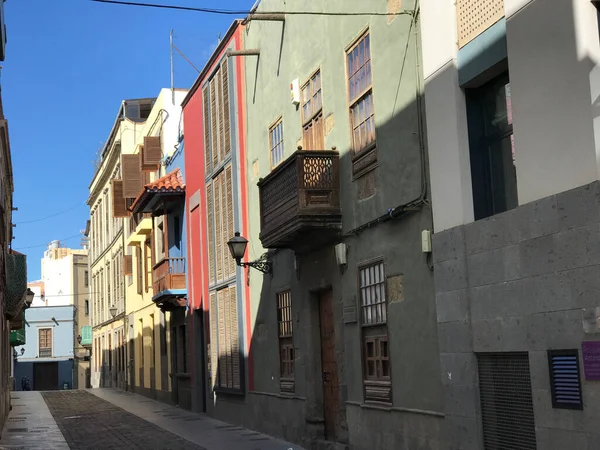 Straat Het Oude Centrum Van Las Palmas Gran Canaria — Stockfoto