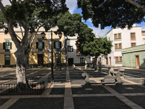 Plaza Santo Domingo Las Palmas Gran Canariában — Stock Fotó