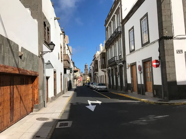 Den Straßen Von Las Palmas Gran Canaria Kanarische Inseln Spanien — Stockfoto