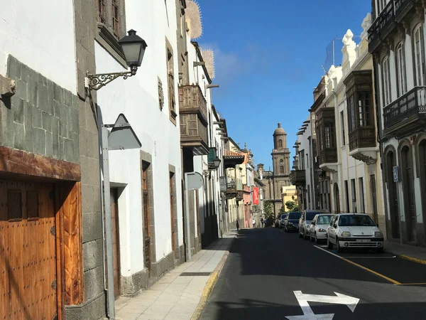 Den Straßen Von Las Palmas Gran Canaria Kanarische Inseln Spanien — Stockfoto