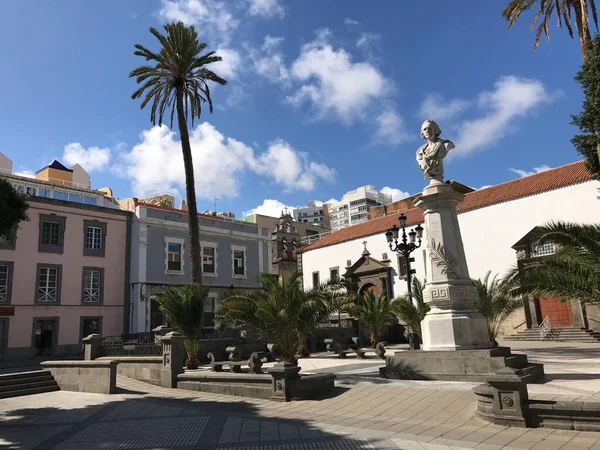 Plaza San Francisco Las Palmas Gran Canaria Canary Islands — стоковое фото