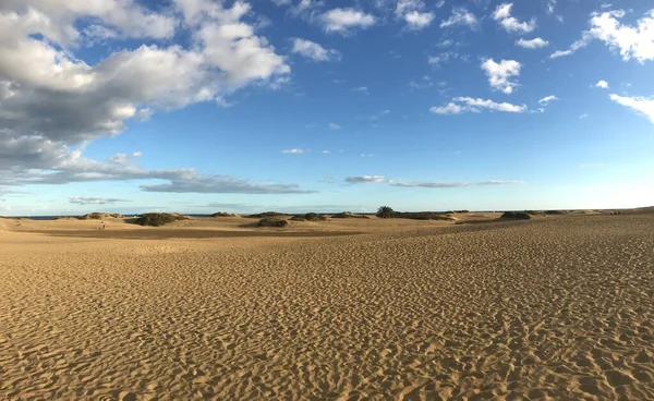 Dunas Arena Maspalomas Gran Canaria — Foto de Stock