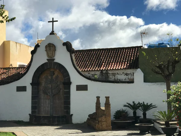 Parque Simón Bolívar Teror Gran Canaria — Foto de Stock