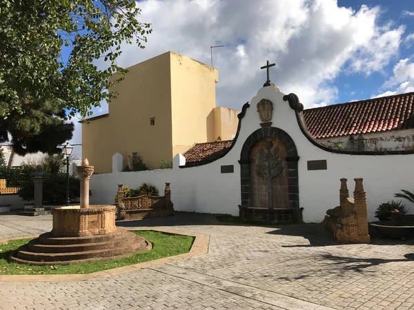 Parque Simon Bolivar Teror Gran Canariában — Stock Fotó