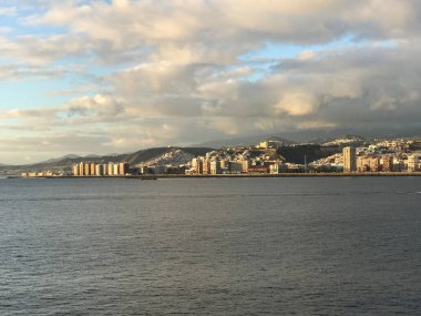 Las Palmas Gran Kanarya Adalarından Skyline