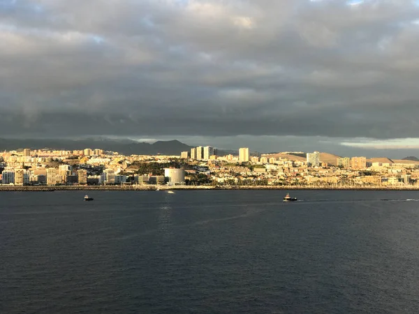 Skyline Las Palmas Gran Canaria Canary Islands — стоковое фото