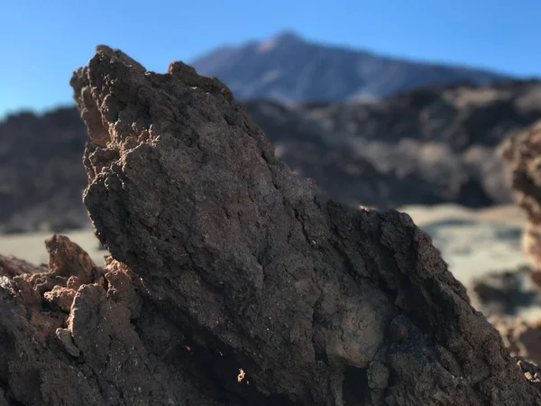 Landskap Kring Teide Vulkan Teneriffa Kanarieöarna — Stockfoto