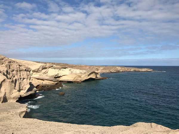 テネリフェ島サンミゲル タジャオのロッキー海岸 — ストック写真