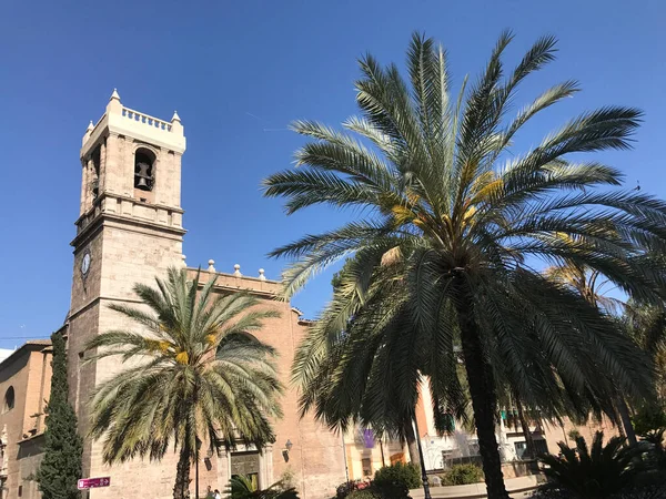 Santa Maria Del Mar Kerk Valencia Spanje — Stockfoto