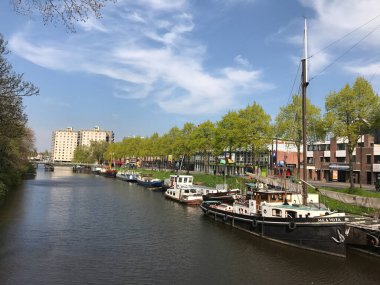 Groningen 'deki Kanal Hollanda
