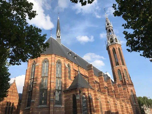 Groningen Deki Sint Jozefkathedraal Hollanda — Stok fotoğraf