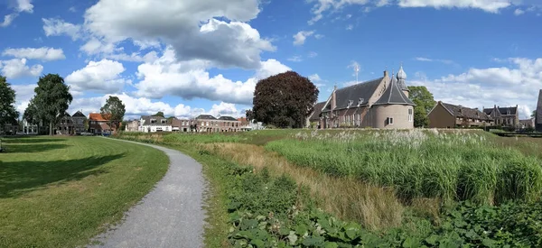 オランダ ドレンテのコヴェコーデン城からのパノラマ — ストック写真