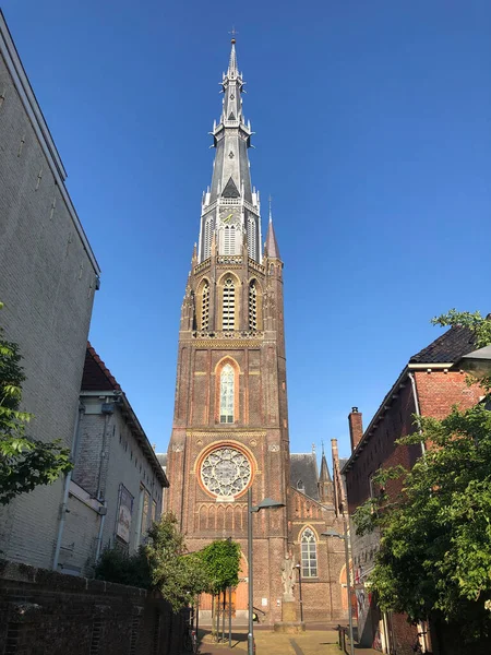 Kościół Bonifacego Leeuwarden Friesland Holandia — Zdjęcie stockowe