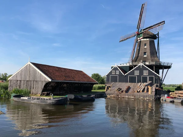 Windmill Rat Ijlst Friesland Netherlands — Stock Photo, Image