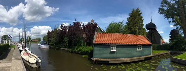 Żaglówki Goingarijp Friesland Holandia — Zdjęcie stockowe