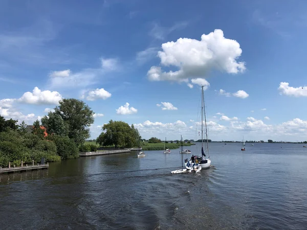 フリースラントの湖 オランダ — ストック写真