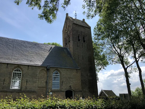 Kerk Lytsewierrum Friesland Nederland — Stockfoto