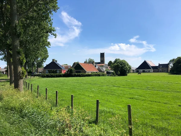 Die Stadt Schraard Friesland Niederlande — Stockfoto