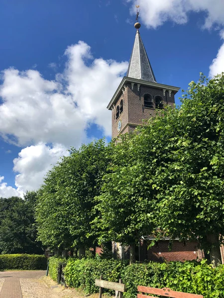 Kościół Blessum Friesland Holandia — Zdjęcie stockowe
