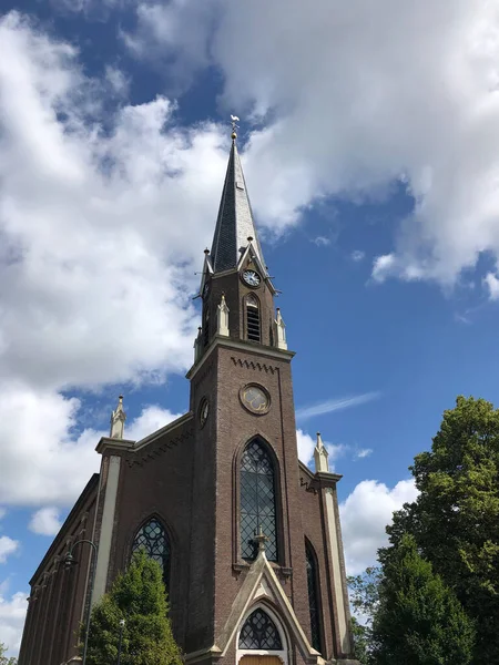 Church Wergea Friesland Netherlands — Stock Photo, Image